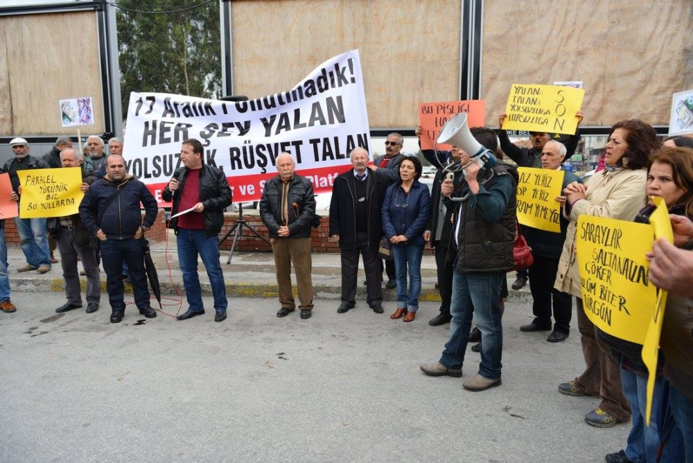 Yolsuzluk protestosu - Söke 10