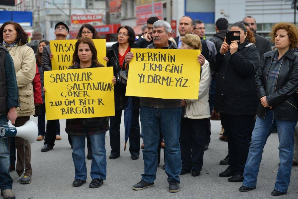 Yolsuzluk protestosu - Söke 8