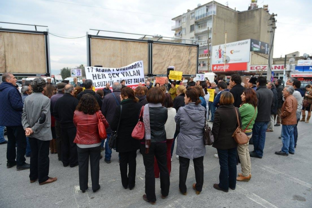 Yolsuzluk protestosu - Söke 9