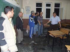 Söke Lisesi’nde şüphe uyandıran yangın!