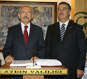 Kılıçdaroğlundan Vali Ala ziyaret