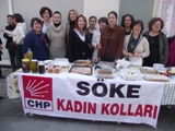 CHP Kadın Kolları kermes düzenledi