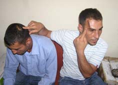 Belediyede darp edilen seyyar satıcılar