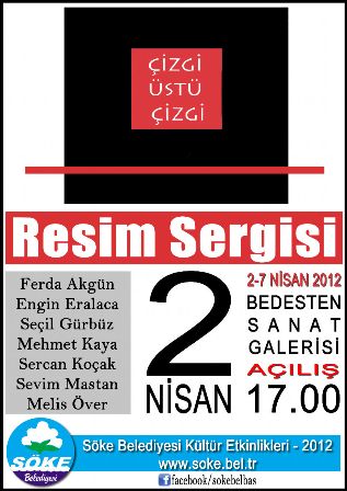 ÇİZGİ ÜSTÜ ÇİZGİ RESİM SERGİSİ BUGÜN AÇILIYOR