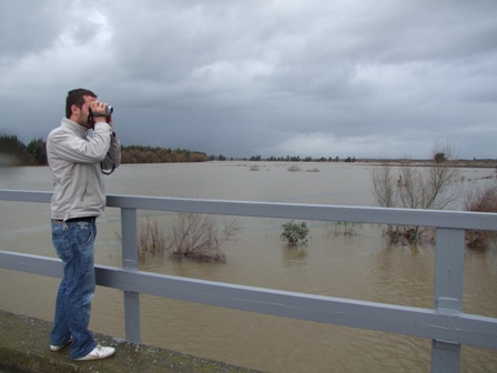 Menderes nehri yakın markajda