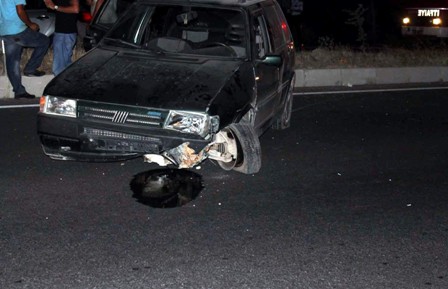 Sökede trafik kazası; 1 ölü