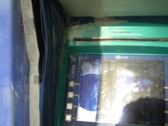 Sıcaktan ATM cihazı yandı