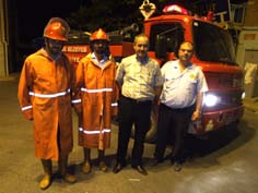 Söke İtfaiyesi yangına  3 dakikada müdehale etti