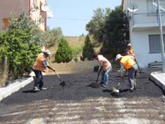 Asfaltlama çalışmaları hız kazandı