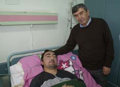 Komadan çıktı