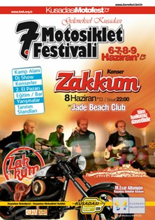 7. Kuşadası motosiklet festivali başladı