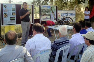 Zeytin Çiftçi Tarla okulu açıldı