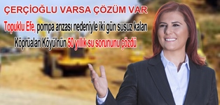 Çerçioğlu varsa çözüm var