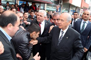 MHP LİDERİ BAHÇELİ, AYDIN PROGRAMINI TAMAMLADI