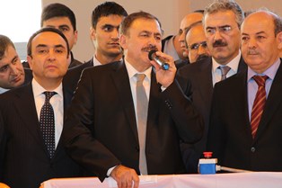 BAKAN EROĞLU, ÇİNE BARAJINDA ELEKTRİK ÜRETİM TESTİ YAPTI