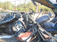 Sürücü bu araçtan sağ çıktı