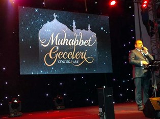 Aydınlılar Muhabbet Gecesine yoğun ilgi gösterdi