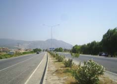 Çevreyolu ışıklandırıldı