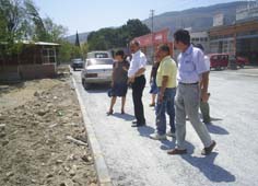 Sanayi Sitesi’ne parke taşı döşeniyor