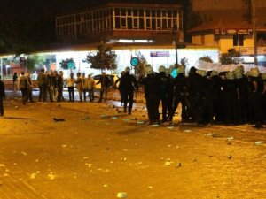 Aydın’da Işid protestosuna polis müdahalesi