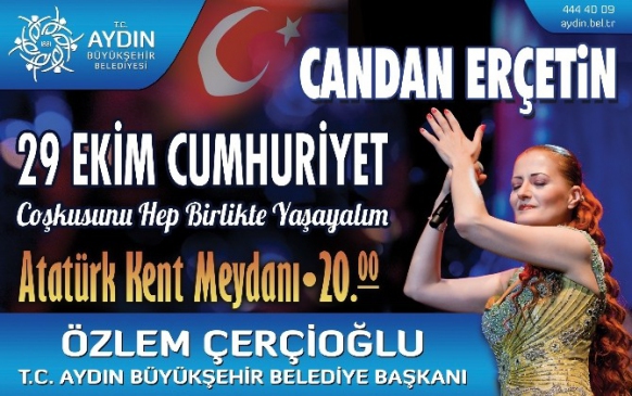 Aydın Büyükşehir Belediyesi 29 Ekim coşkusuna hazır