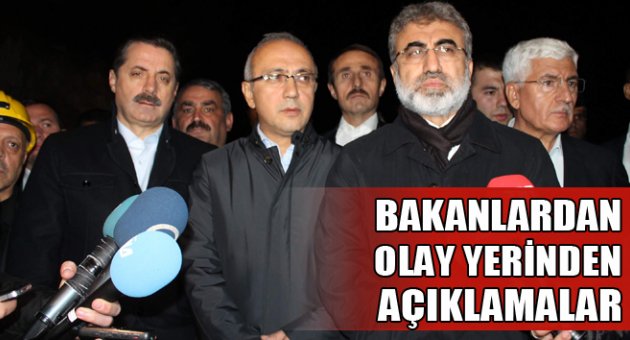 Bakanlardan maden ocağındaki çalışmalarla ilgili açıklama