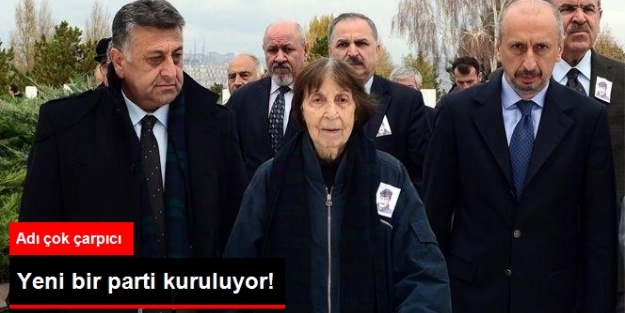 Yeni bir parti kuruluyor