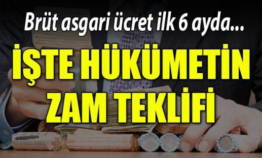 İşte yeni asgari ücret