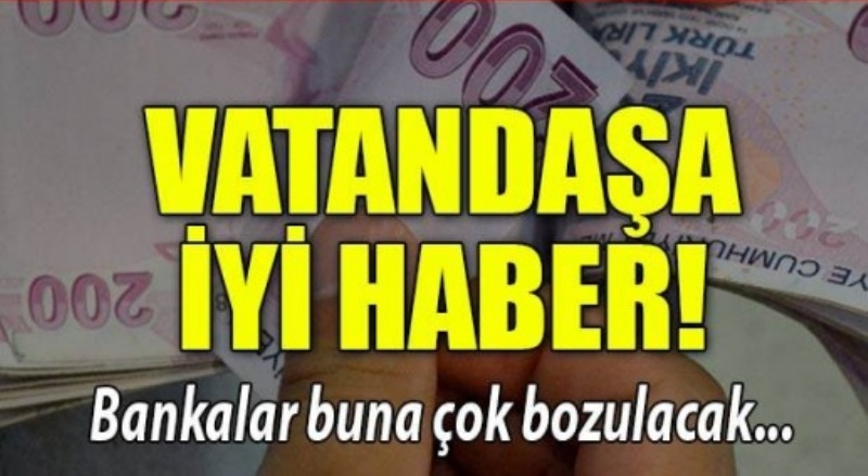 Bankalara sınırlama!