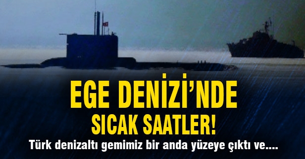 Ege Denizi'nde tehlikeli yakınlaşma