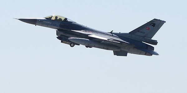 Merzifon'da F-16 düştü