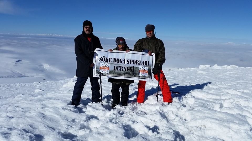 Sökeli dağcılar Sarıkamış'ta