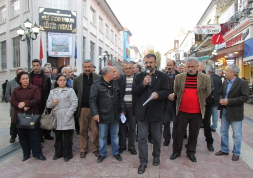 Aydın'da Alevi Örgüt Bileşenleri'nden basın açıklaması