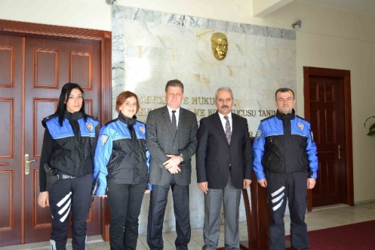 Kuşadası'nda Toplum Destekli Polislik Şube Amirliği kuruldu