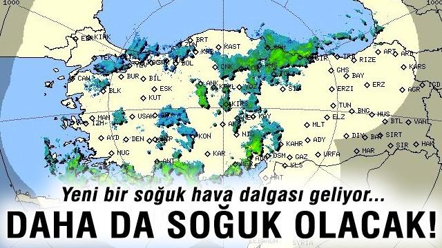 Yeni bir soğuk hava dalgası geliyor!