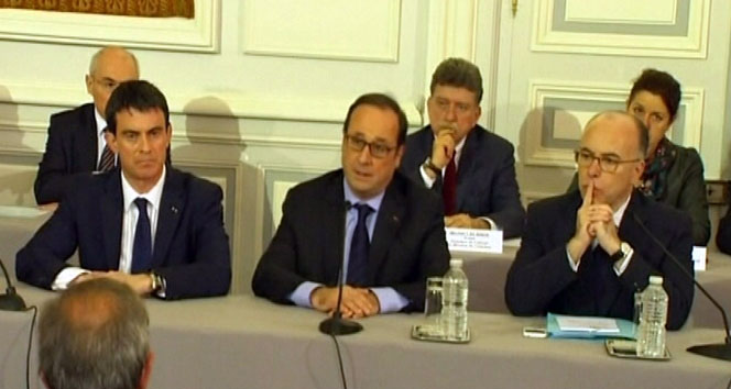 Hollande: 'Rehin alınan Fransız...'