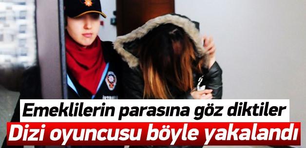 Emeklilerin hesaplarını boşaltırken baskın