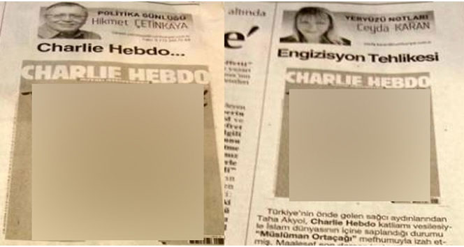 Karikatür provokatörleri ifadeye çağırıldı