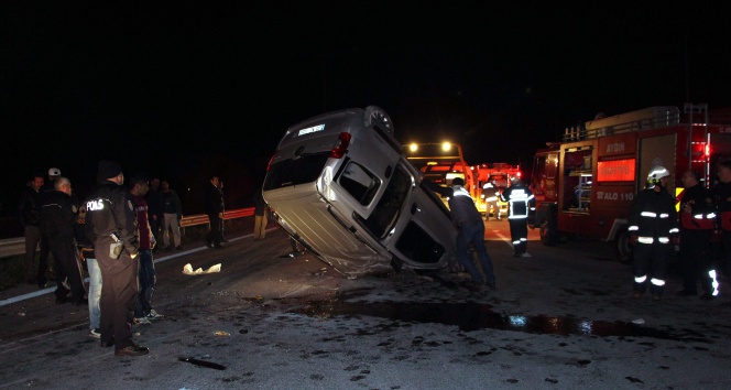 Aydın’da trafik kazası 4 yaralı