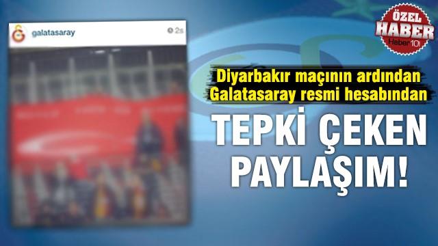 Galatasaray'dan tepki çeken paylaşım!