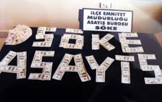 Sökede sahte para operasyonu