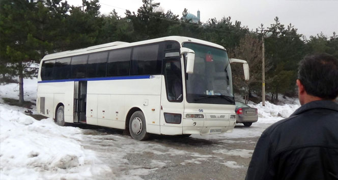 İzmir'den Eskişehir'e gitmek için otobüs çaldı