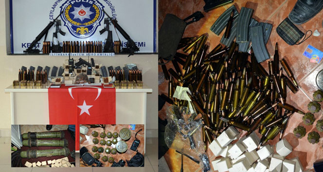 Ev değil sanki cephanelik!