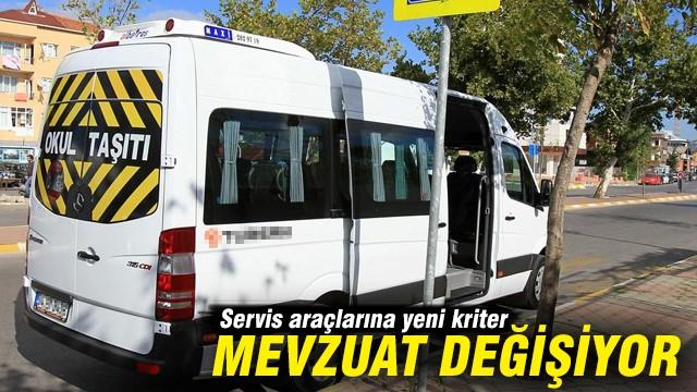 Servis şoförü olma kriterleri değişiyor!