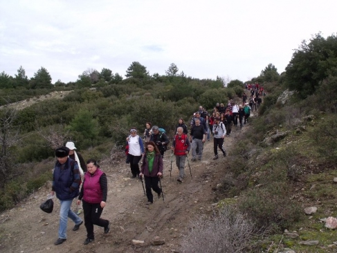 Söke Belediyesi 8. doğa yürüyüşünü gerçekleştirdi