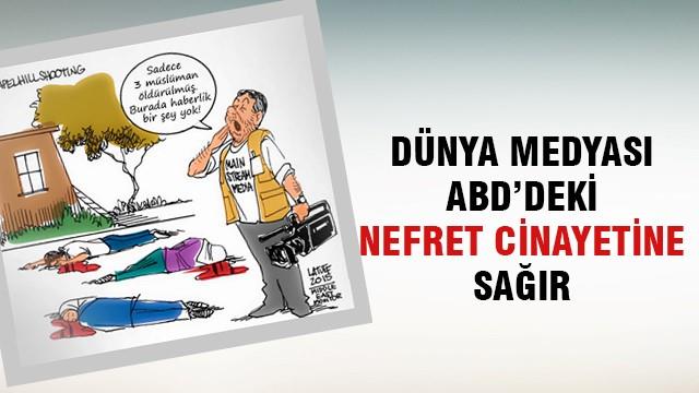 Dünya medyası ABD'deki nefret cinayetine sağır