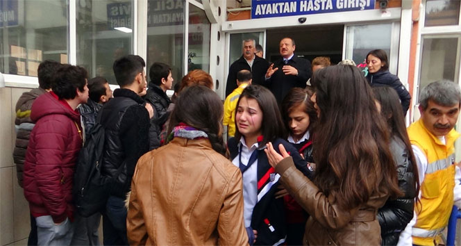 Meslek lisesinde patlama: 7 öğrenci yaralı