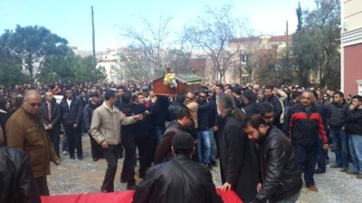 Kuşadasın'da kaza kurbanı üniversiteli genç toprağa verildi