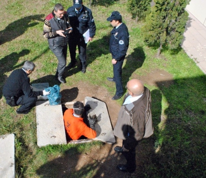 Valilik rögarda bulunan ceninlerle ilgili açıklama yaptı