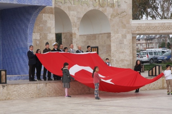 İstiklal Marşı için Didim'de proje çalışması